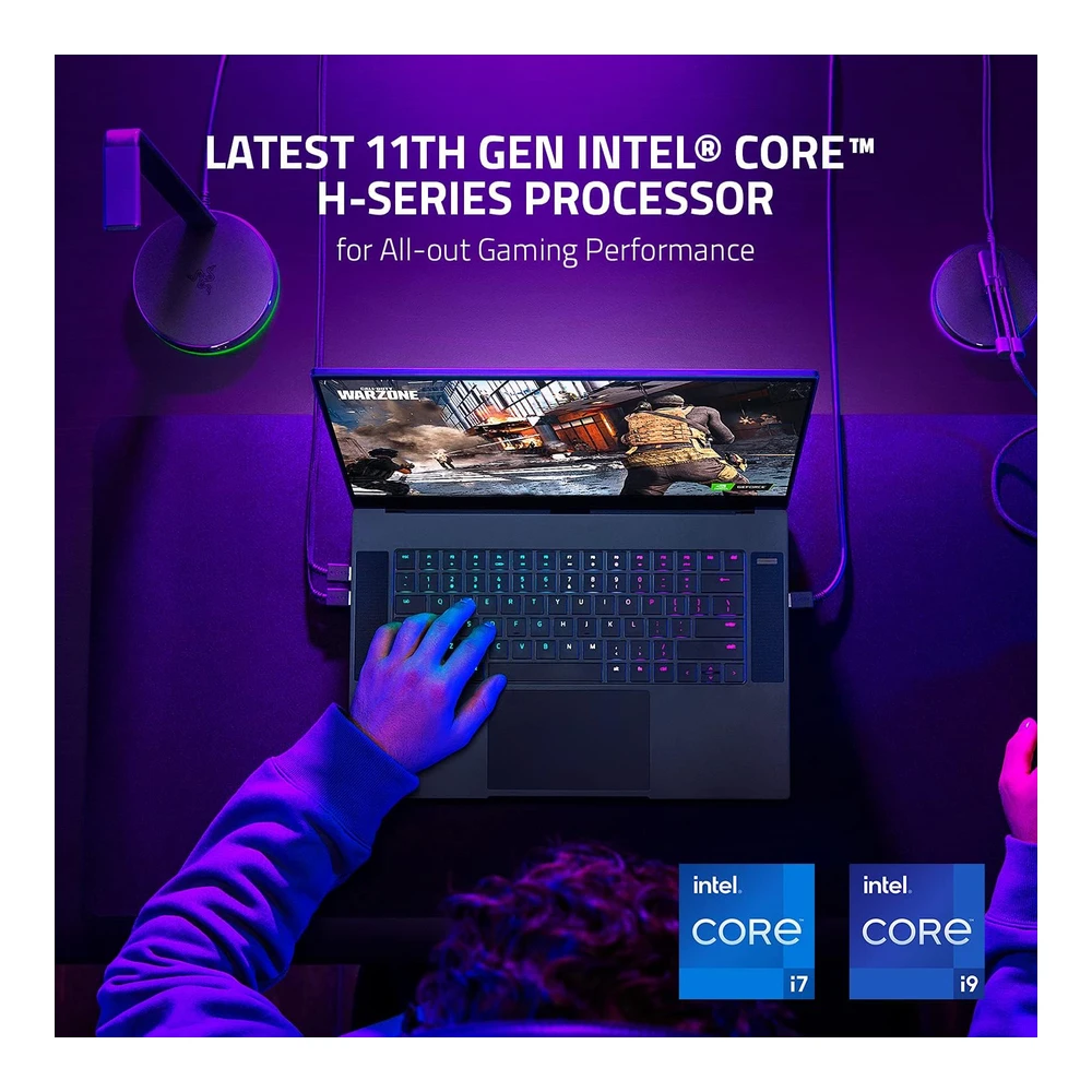 b094nyg9rb_1.webp Laptop Razer Blade 15 Advanced 2021 - Nvidia Geforce Rtx 3070 - Intel Core I7 - 16gb RAM - 1tb SSD - Negro-Teclado Ingles