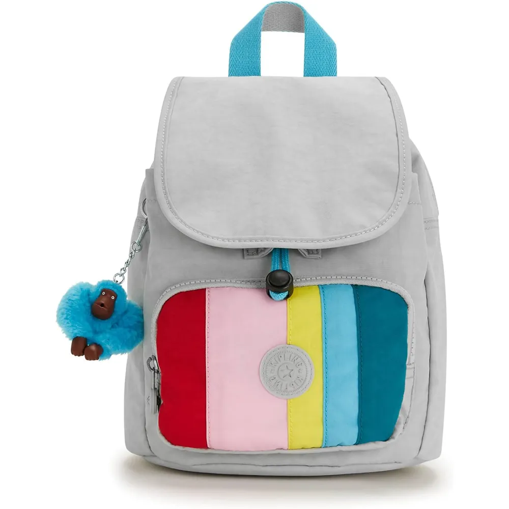 Kipling Mochila Arco Iris Pequeña Caléndula | Raya Arcoíris