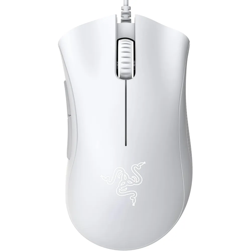 MOUSE ALÁMBRICO DEATHADDER ESSENTIAL RAZER | MERCURY BLANCO