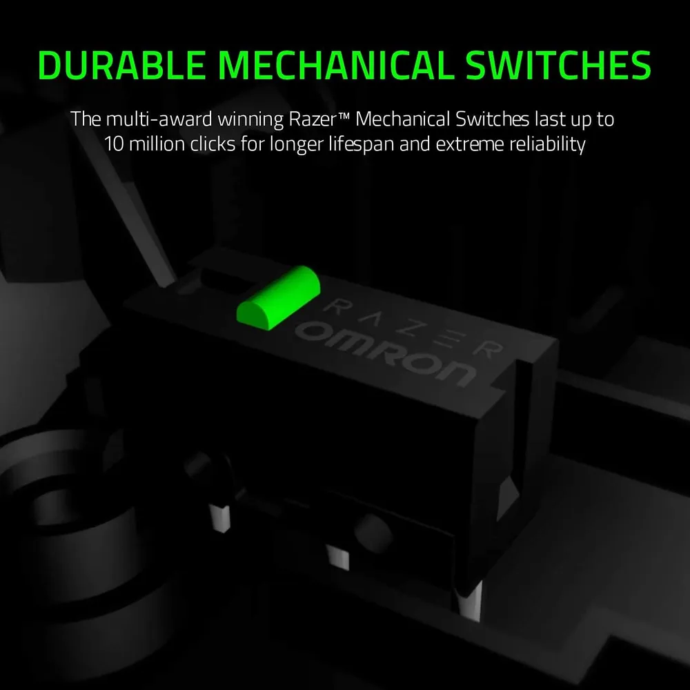 MOUSE ALÁMBRICO DEATHADDER ESSENTIAL RAZER | MERCURY BLANCO