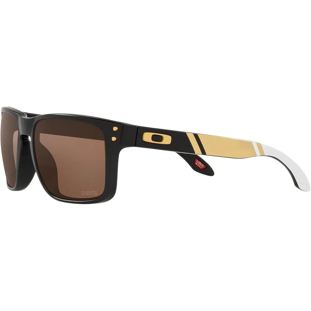 Oakley Holbrook OO9102 NFL Collection Gafas de sol para hombre | Matte Black / Prizm Tungsten I