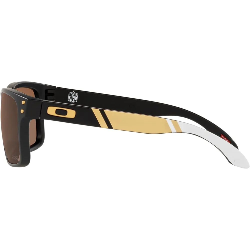 Oakley Holbrook OO9102 NFL Collection Gafas de sol para hombre | Matte Black / Prizm Tungsten I
