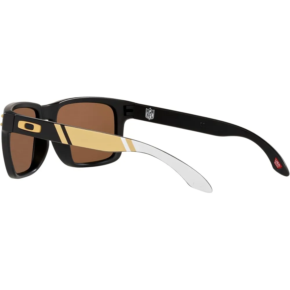 Oakley Holbrook OO9102 NFL Collection Gafas de sol para hombre | Matte Black / Prizm Tungsten I