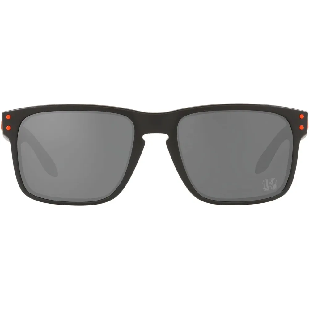 Oakley Holbrook OO9102 NFL Collection Gafas de sol para hombre | Matte Black / Orange / Prizm Black Cincinnati Bengals