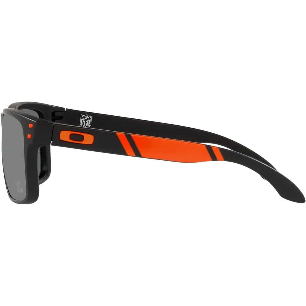 Oakley Holbrook OO9102 NFL Collection Gafas de sol para hombre | Matte Black / Orange / Prizm Black Cincinnati Bengals