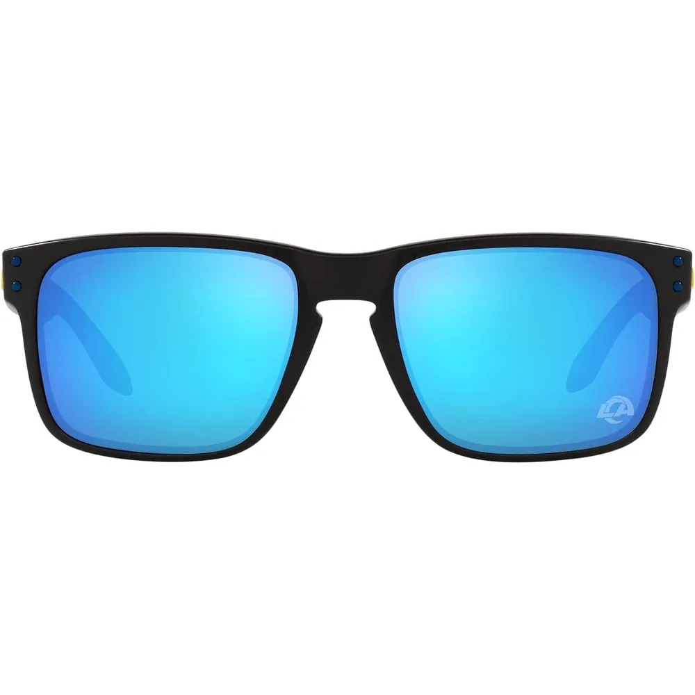 Oakley Holbrook OO9102 NFL Collection Gafas de sol para hombre | Matte Black / Prizm Sapphire IV