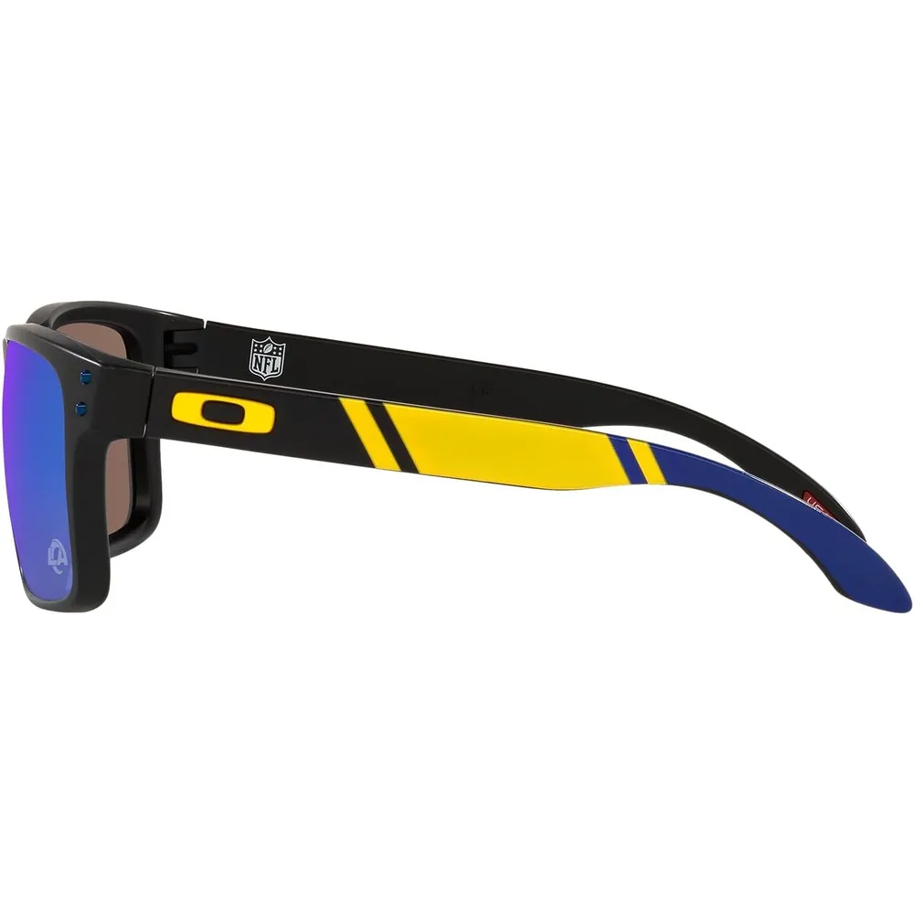 Oakley Holbrook OO9102 NFL Collection Gafas de sol para hombre | Matte Black / Prizm Sapphire IV