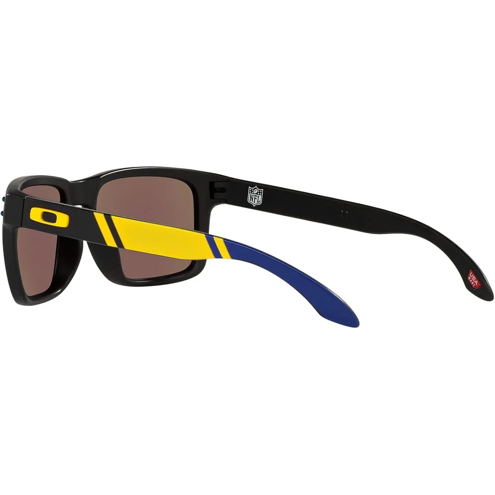 Oakley Holbrook OO9102 NFL Collection Gafas de sol para hombre | Matte Black / Prizm Sapphire IV