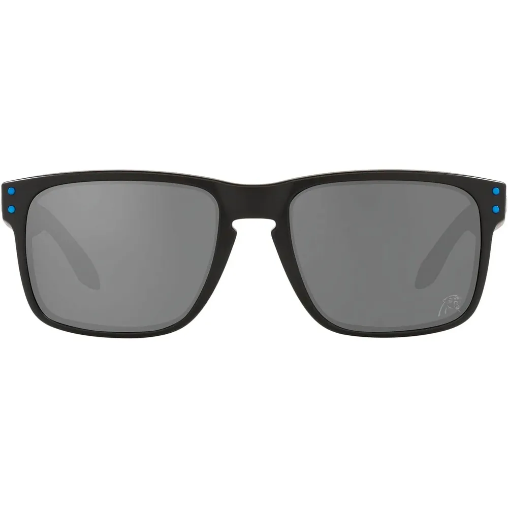 Oakley Holbrook OO9102 NFL Collection Gafas de sol para hombre | Matte Black / Blue / Prizm Black Carolina Panthers