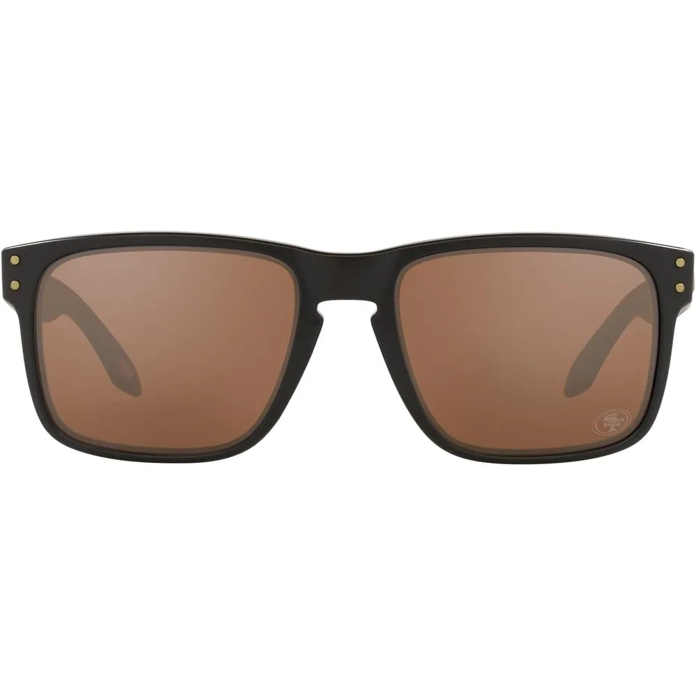 Oakley Holbrook OO9102 NFL Collection Gafas de sol para hombre | Matte Black / Prizm Tungsten II