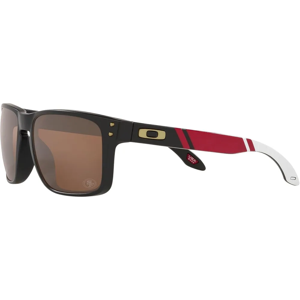 Oakley Holbrook OO9102 NFL Collection Gafas de sol para hombre | Matte Black / Prizm Tungsten II