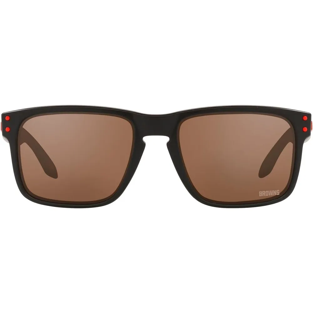 Oakley Holbrook OO9102 NFL Collection Gafas de sol para hombre | Matte Black / Prizm Tungsten IV