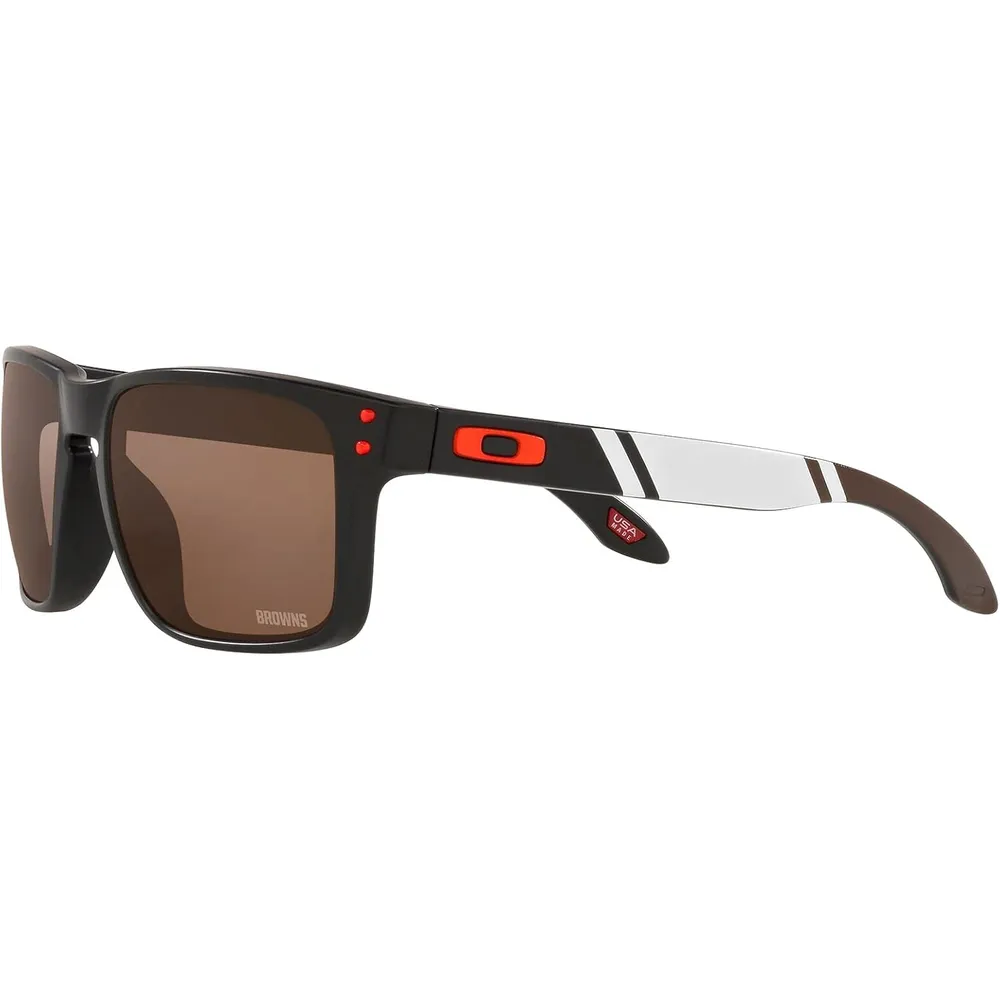 Oakley Holbrook OO9102 NFL Collection Gafas de sol para hombre | Matte Black / Prizm Tungsten IV