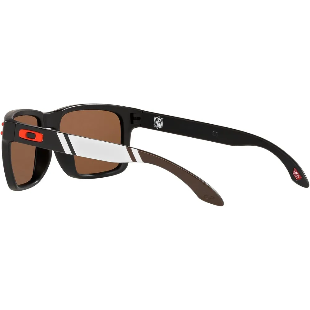 Oakley Holbrook OO9102 NFL Collection Gafas de sol para hombre | Matte Black / Prizm Tungsten IV