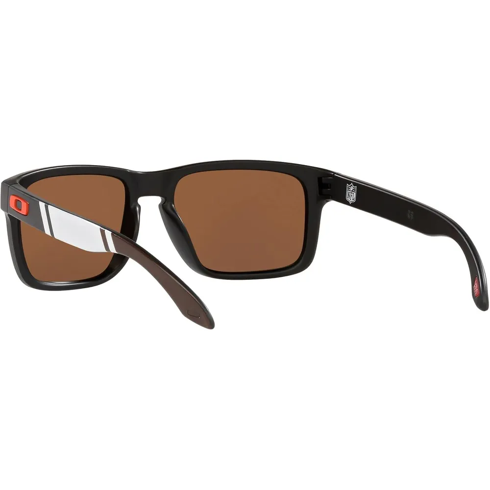 Oakley Holbrook OO9102 NFL Collection Gafas de sol para hombre | Matte Black / Prizm Tungsten IV
