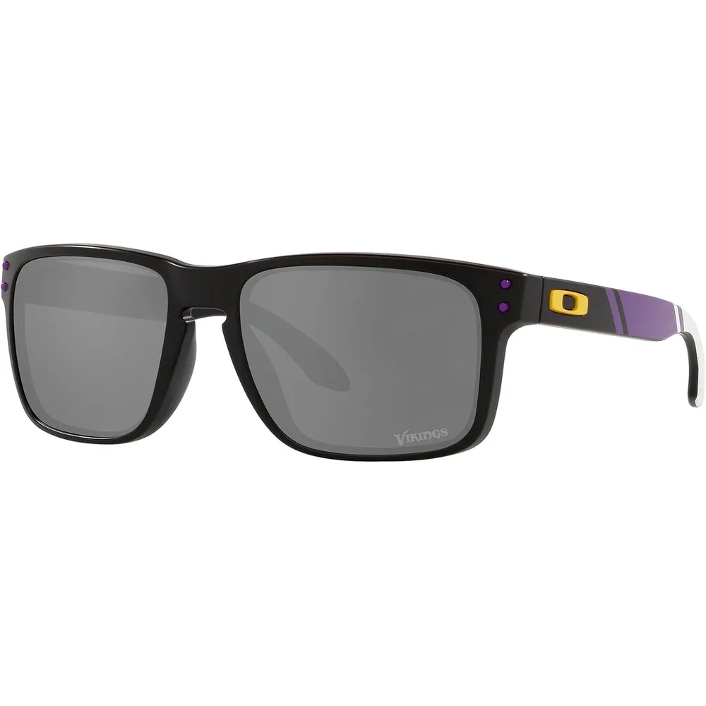 b094ywrxph_1_webp.webp Oakley Holbrook OO9102 NFL Collection Gafas de sol para hombre | Matte Black / Yellow / Prizm Black Minnesota Vikings