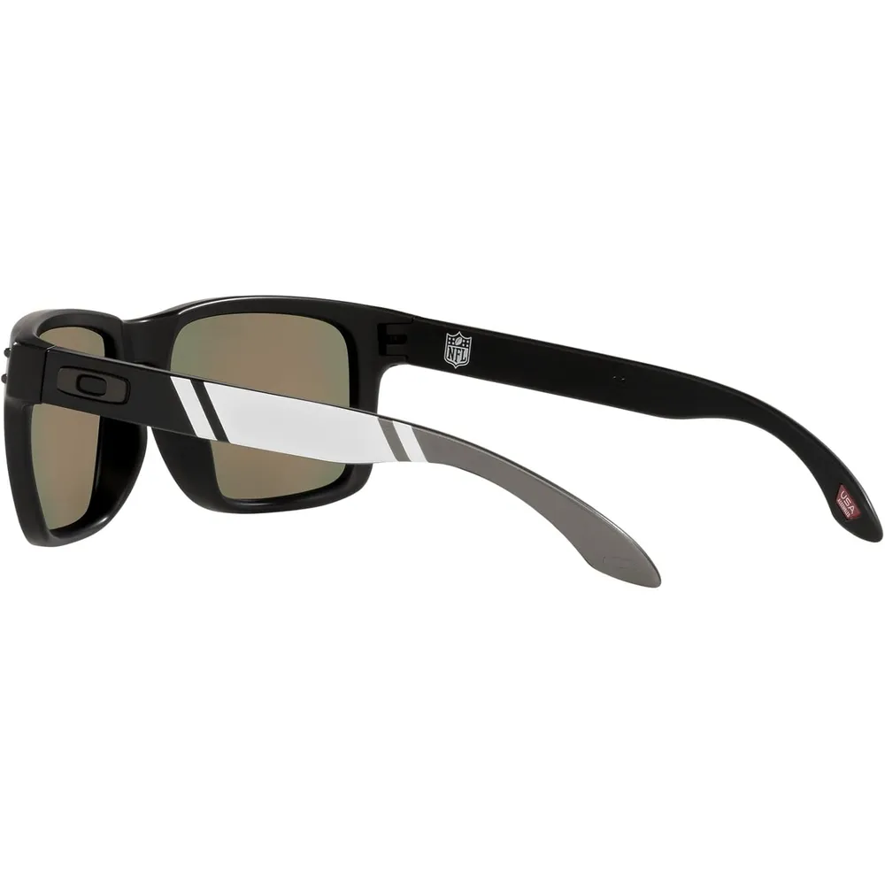 Oakley Holbrook OO9102 NFL Collection Gafas de sol para hombre | Matte Black / Prizm Ruby II