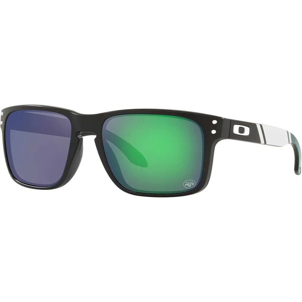 Oakley Holbrook OO9102 NFL Collection Gafas de sol para hombre | Matte Black / Prizm Jade II