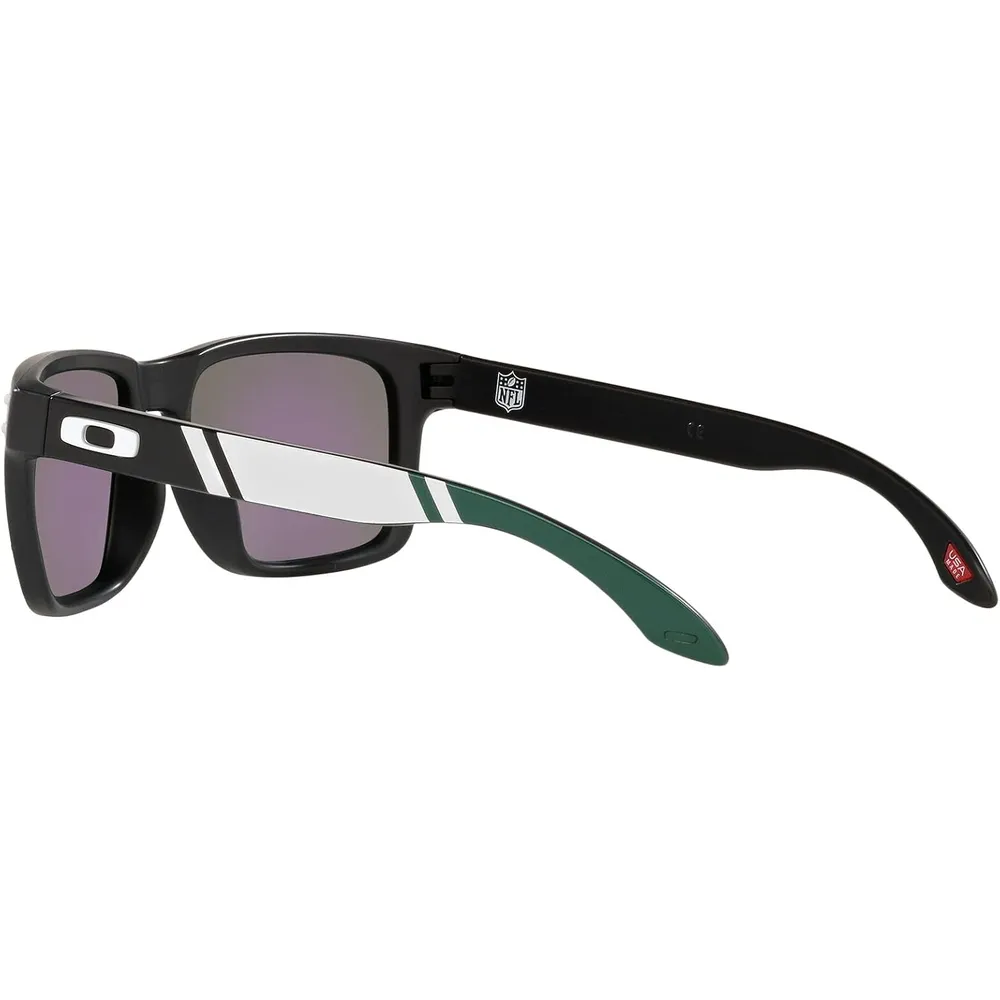 Oakley Holbrook OO9102 NFL Collection Gafas de sol para hombre | Matte Black / Prizm Jade II