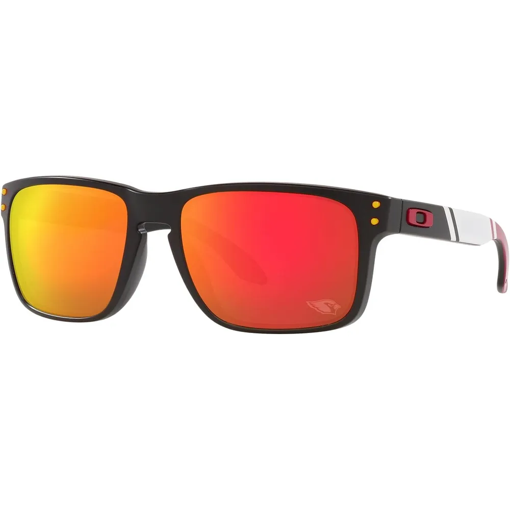 Oakley Holbrook OO9102 NFL Collection Gafas de sol para hombre | Matte Black / Prizm Ruby III