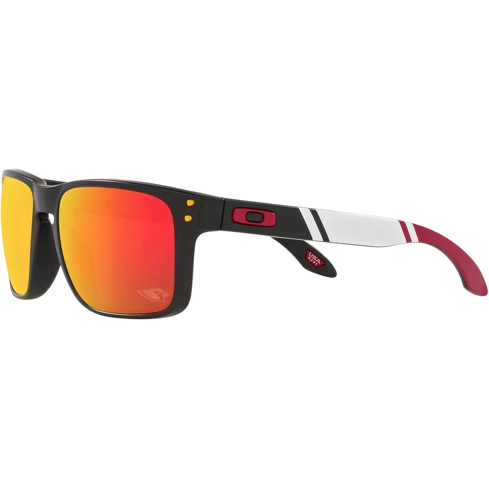 Oakley Holbrook OO9102 NFL Collection Gafas de sol para hombre | Matte Black / Prizm Ruby III