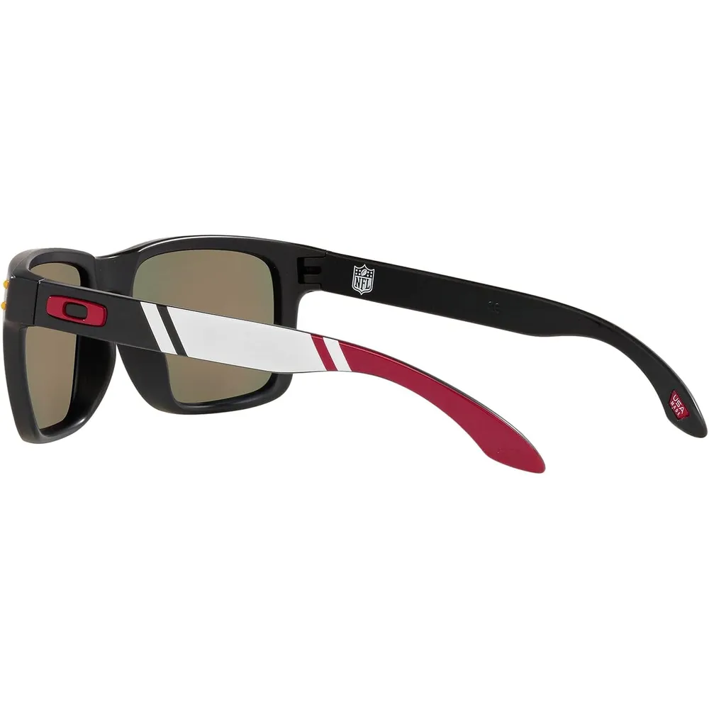 Oakley Holbrook OO9102 NFL Collection Gafas de sol para hombre | Matte Black / Prizm Ruby III