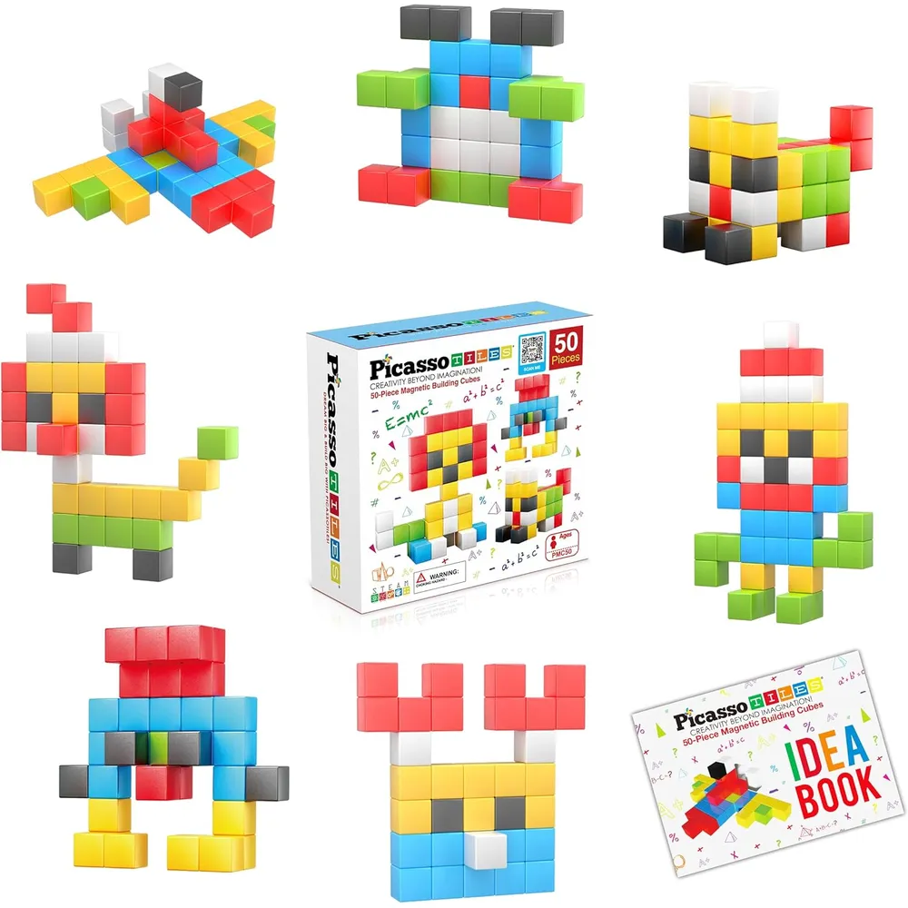 CUBOS MAGNÉTICOS PIXEL 1"  PICASSOTILES