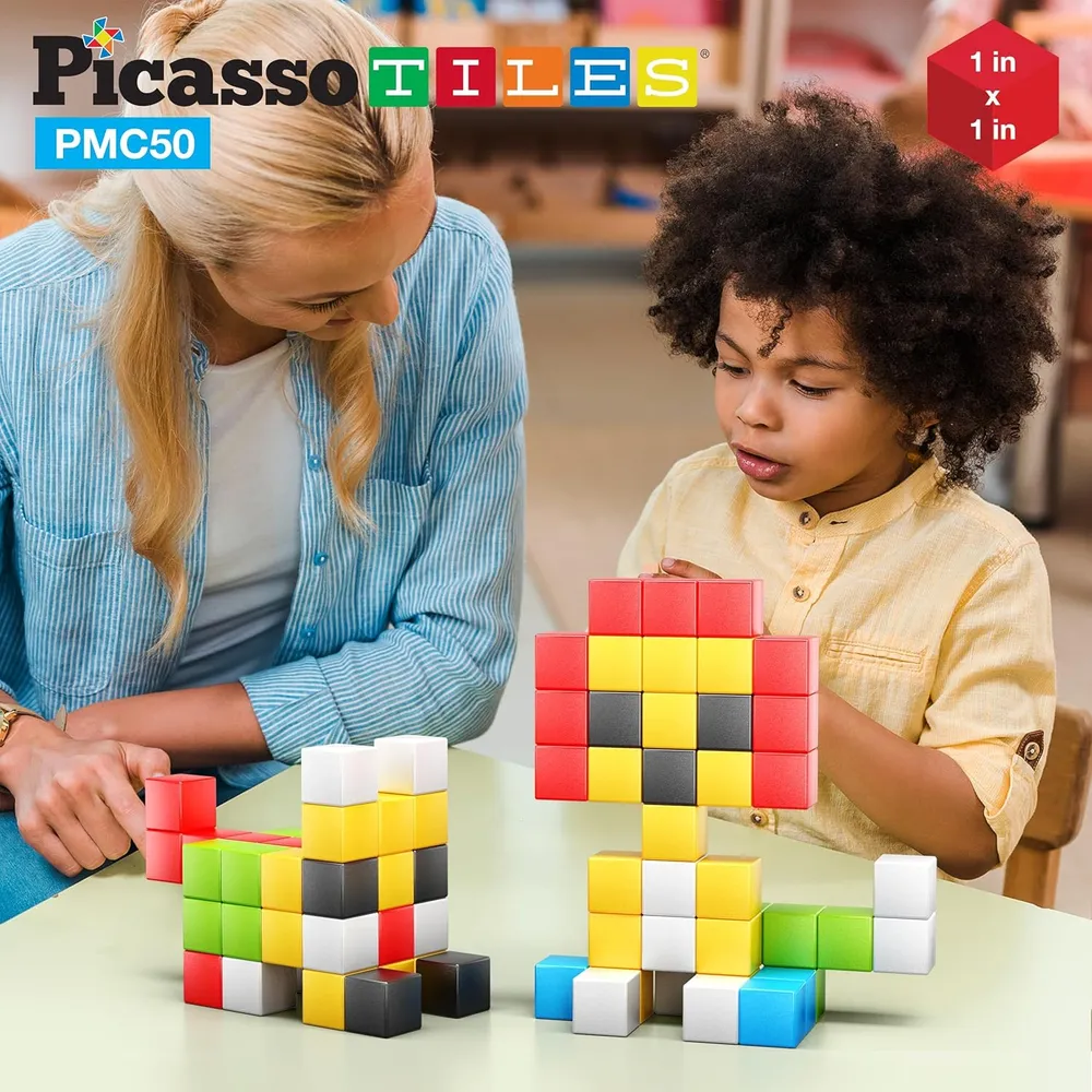 CUBOS MAGNÉTICOS PIXEL 1"  PICASSOTILES