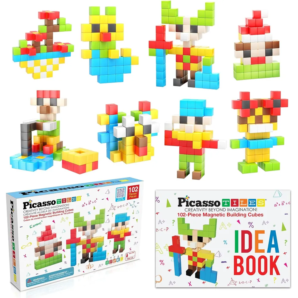 CUBOS MAGNÉTICOS PIXELES PMC102 PICASSOTILES