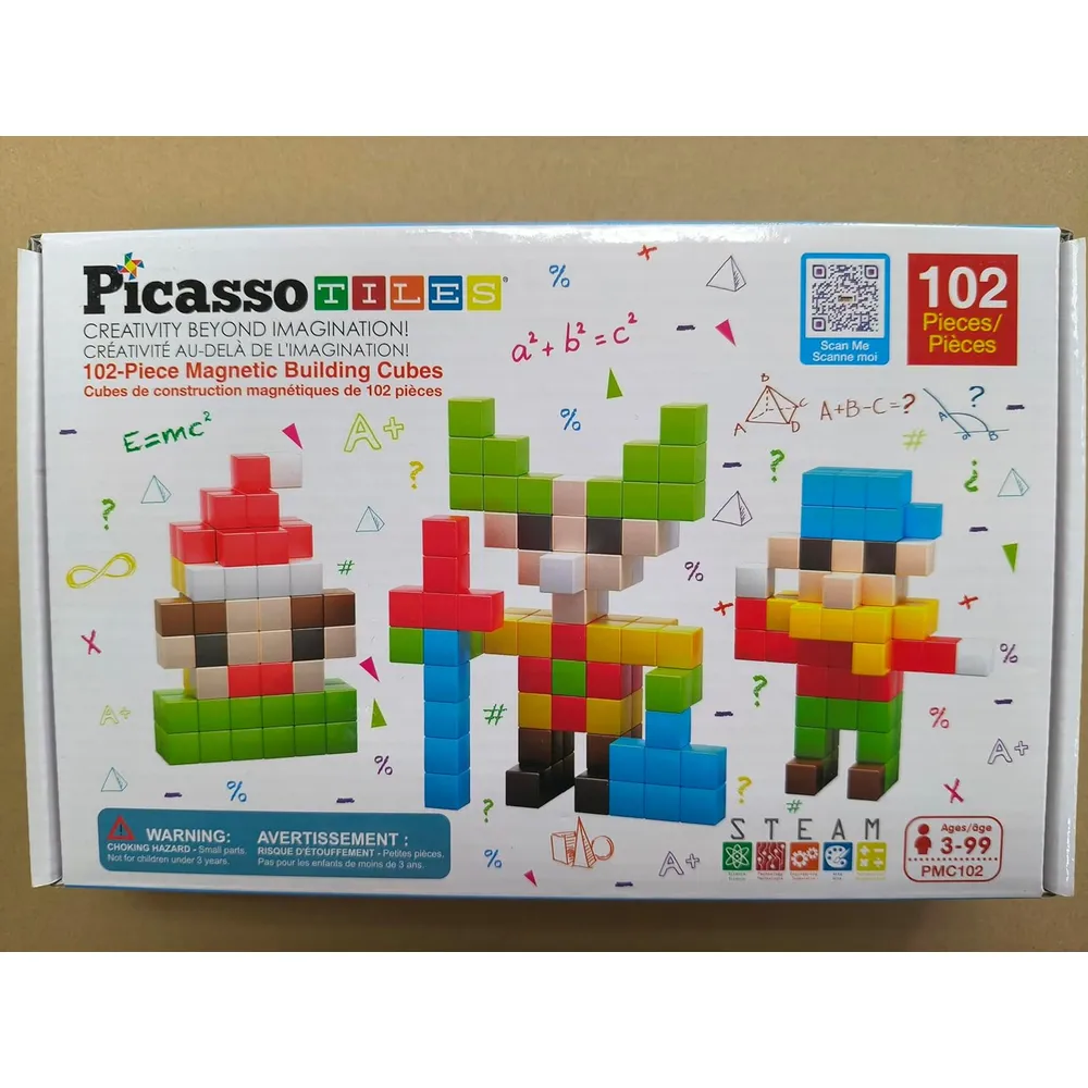 CUBOS MAGNÉTICOS PIXELES PMC102 PICASSOTILES