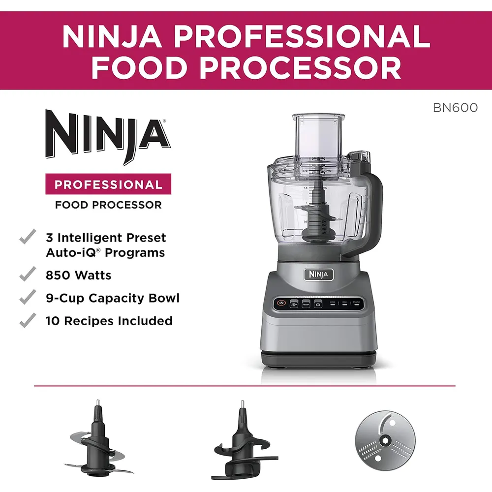 NINJA PROCESADOR BN600C PROFESSIONAL PLUS 72 OZ / 2.13 L | PLATEADO