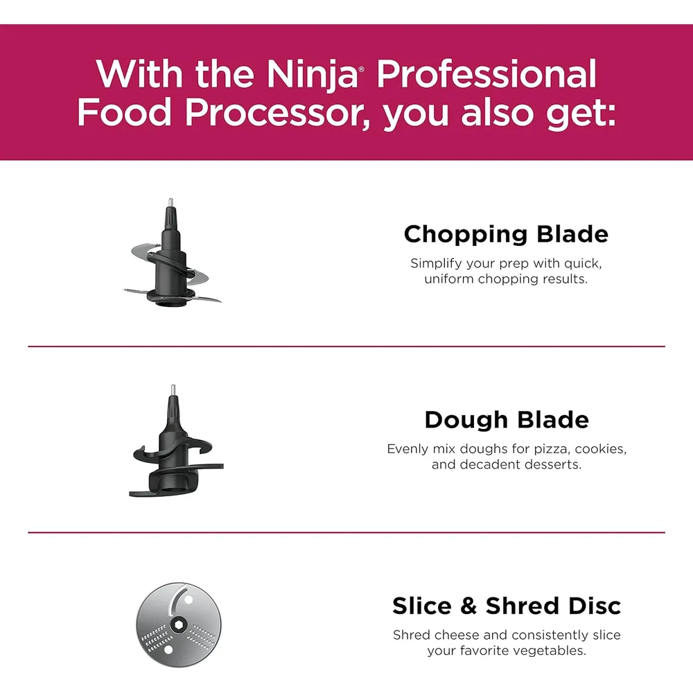 NINJA PROCESADOR BN600C PROFESSIONAL PLUS 72 OZ / 2.13 L | PLATEADO