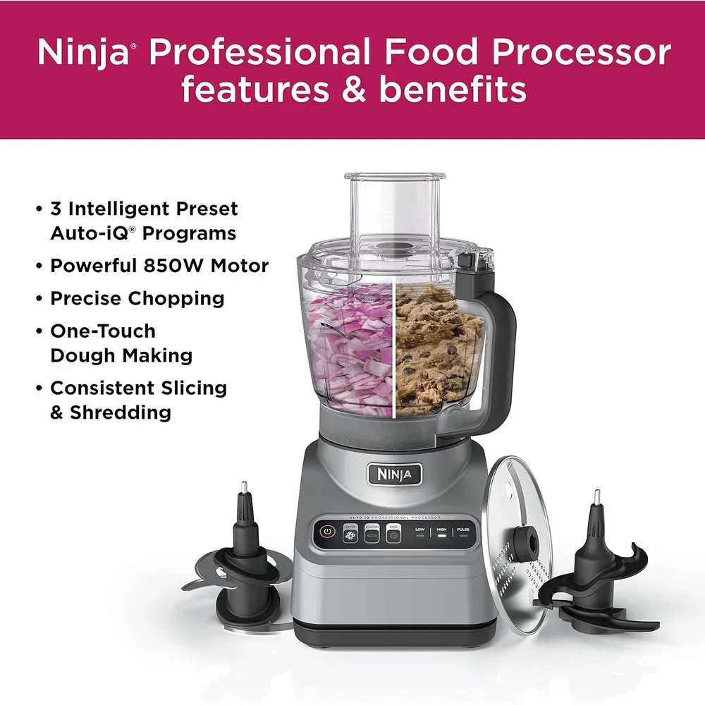 NINJA PROCESADOR BN600C PROFESSIONAL PLUS 72 OZ / 2.13 L | PLATEADO