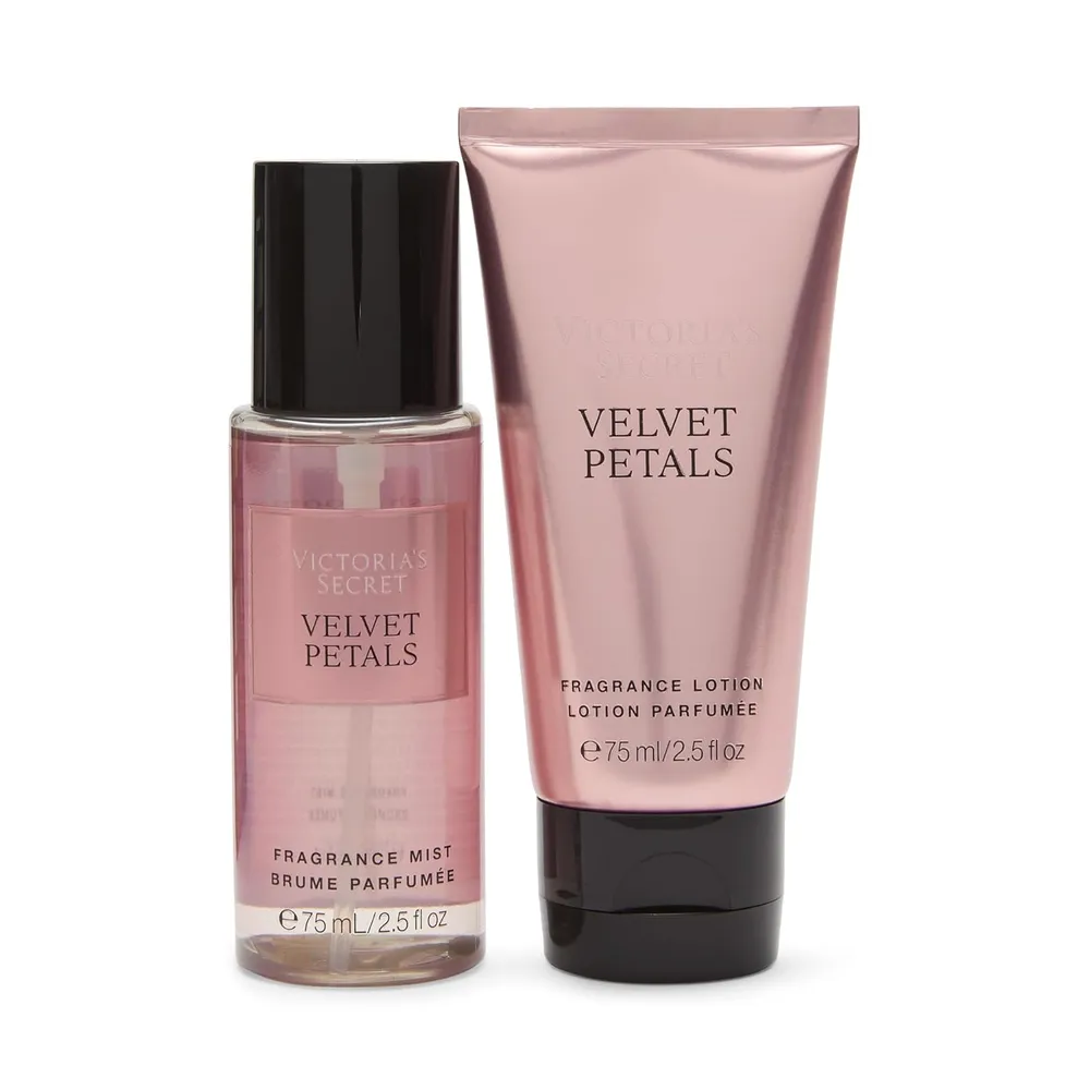 SET VELVET PETALS MINI MIST & LOTION VICTORIA SECRET MUJER 2PZS