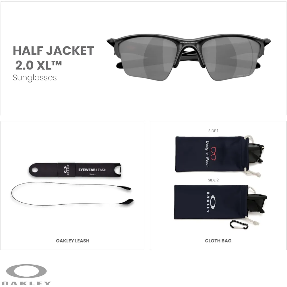 b09643n2bm_1_webp.webp Oakley Half Jacket 2.0 XL OO9154 Gafas de sol para hombre | Matte Black / Prizm Black I