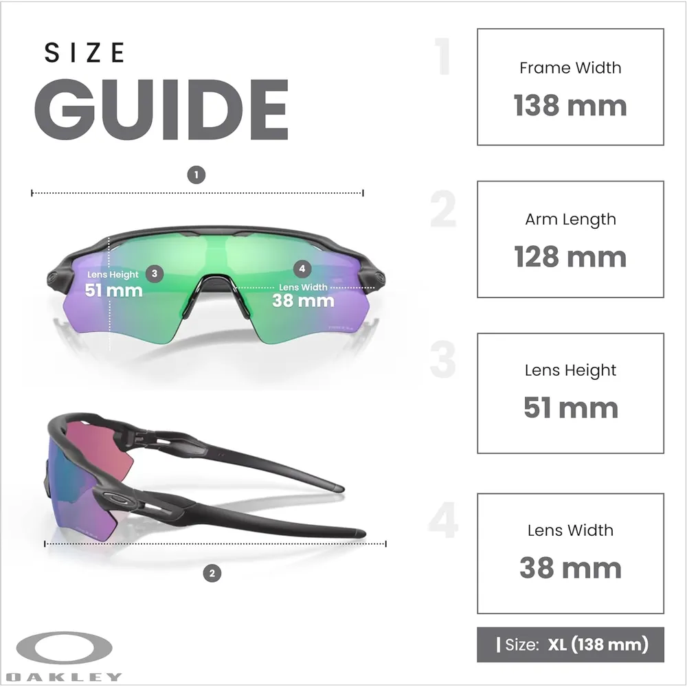 Oakley Radar EV Path OO9208 Gafas de sol para hombre | Steel / Prizm Road Jake