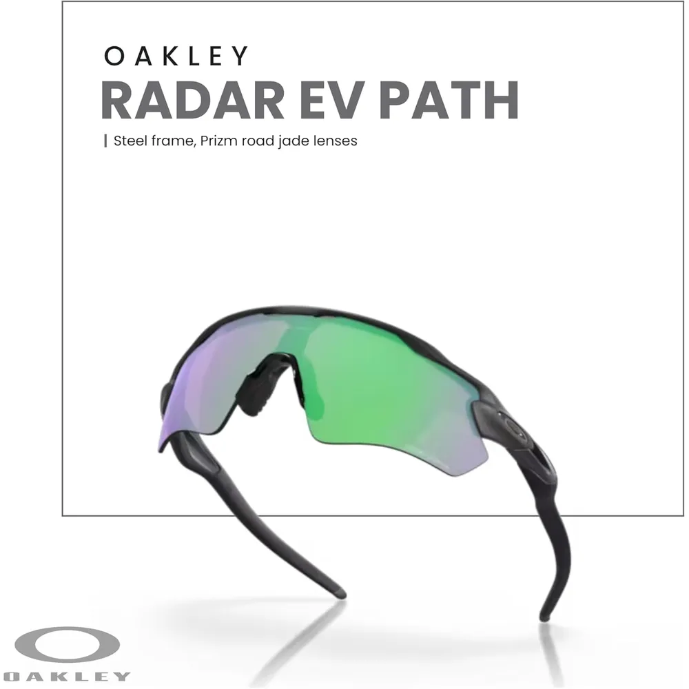 Oakley Radar EV Path OO9208 Gafas de sol para hombre | Steel / Prizm Road Jake