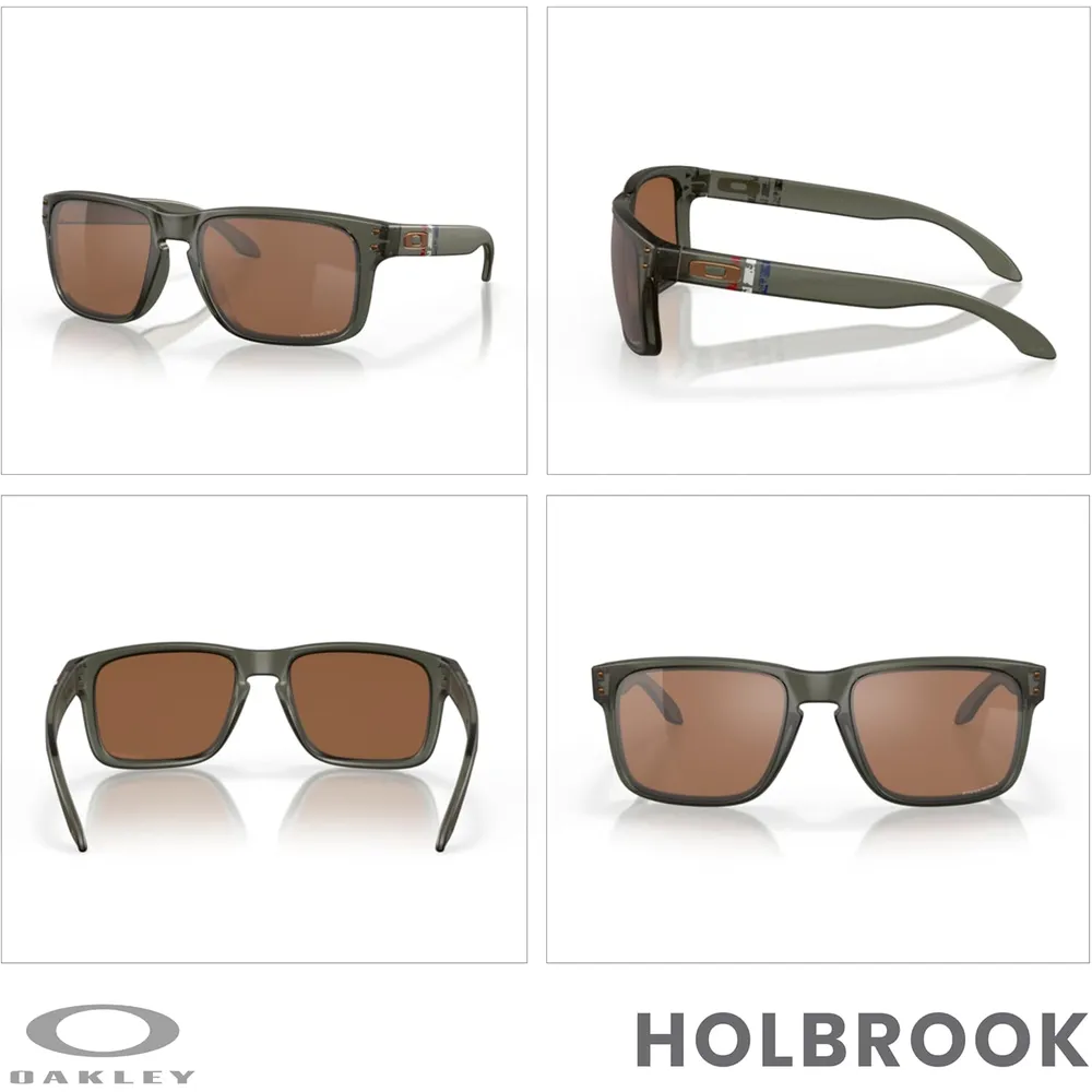 Oakley Holbrook OO9102 Gafas de sol para hombre | Matte Olive Ink / Prizm Tungsten I