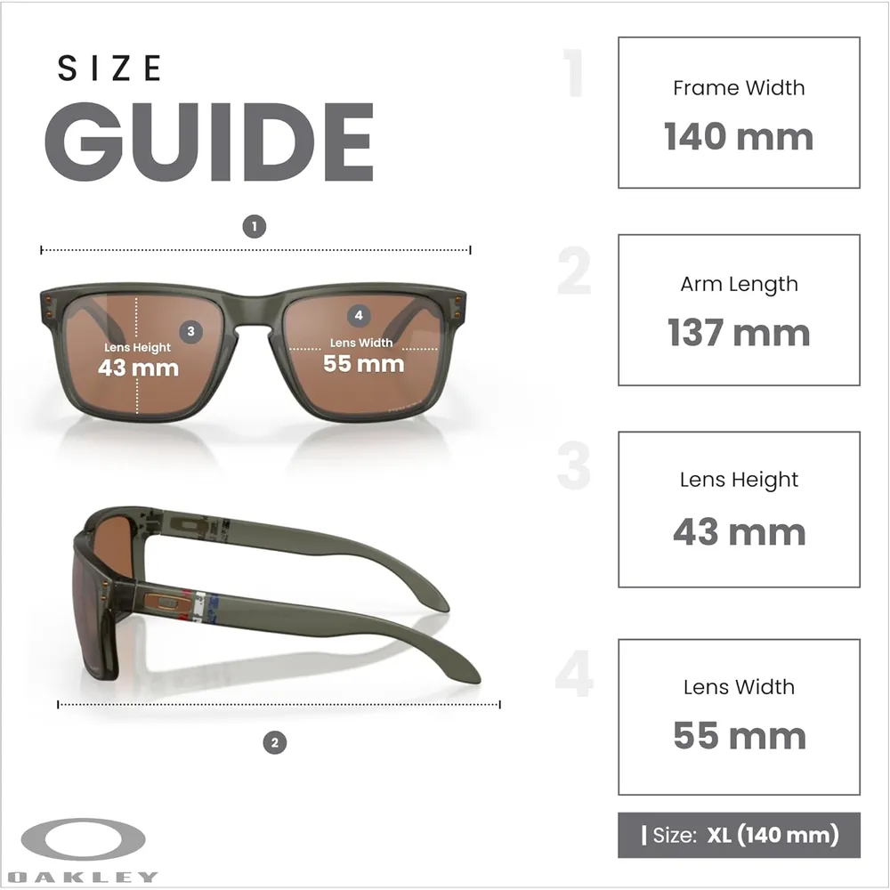 Oakley Holbrook OO9102 Gafas de sol para hombre | Matte Olive Ink / Prizm Tungsten I