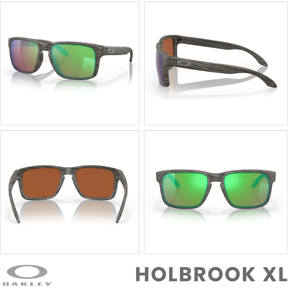 Oakley Holbrook OO9102 Gafas de sol para hombre | Woodgrain / Prizm Shallow Water