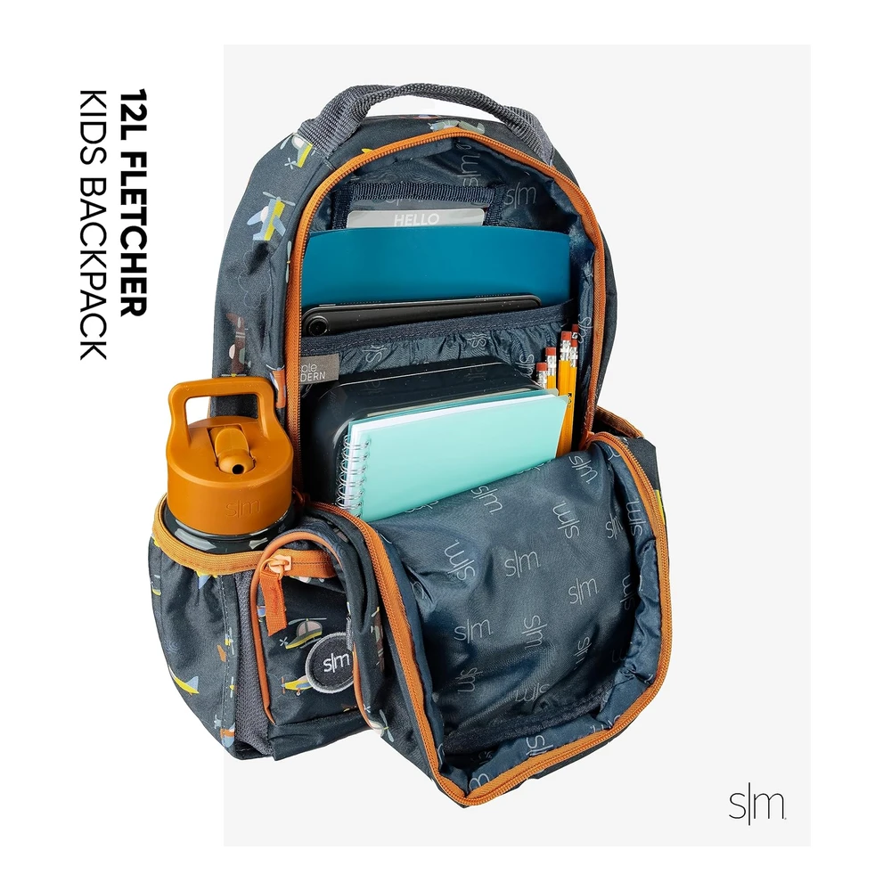 b09649z4s4_3.webp Simple Modern - Mochila con Diseño de Disney para Niñas y Niños Pequeños y Escolares - - Cars Ka-Chow