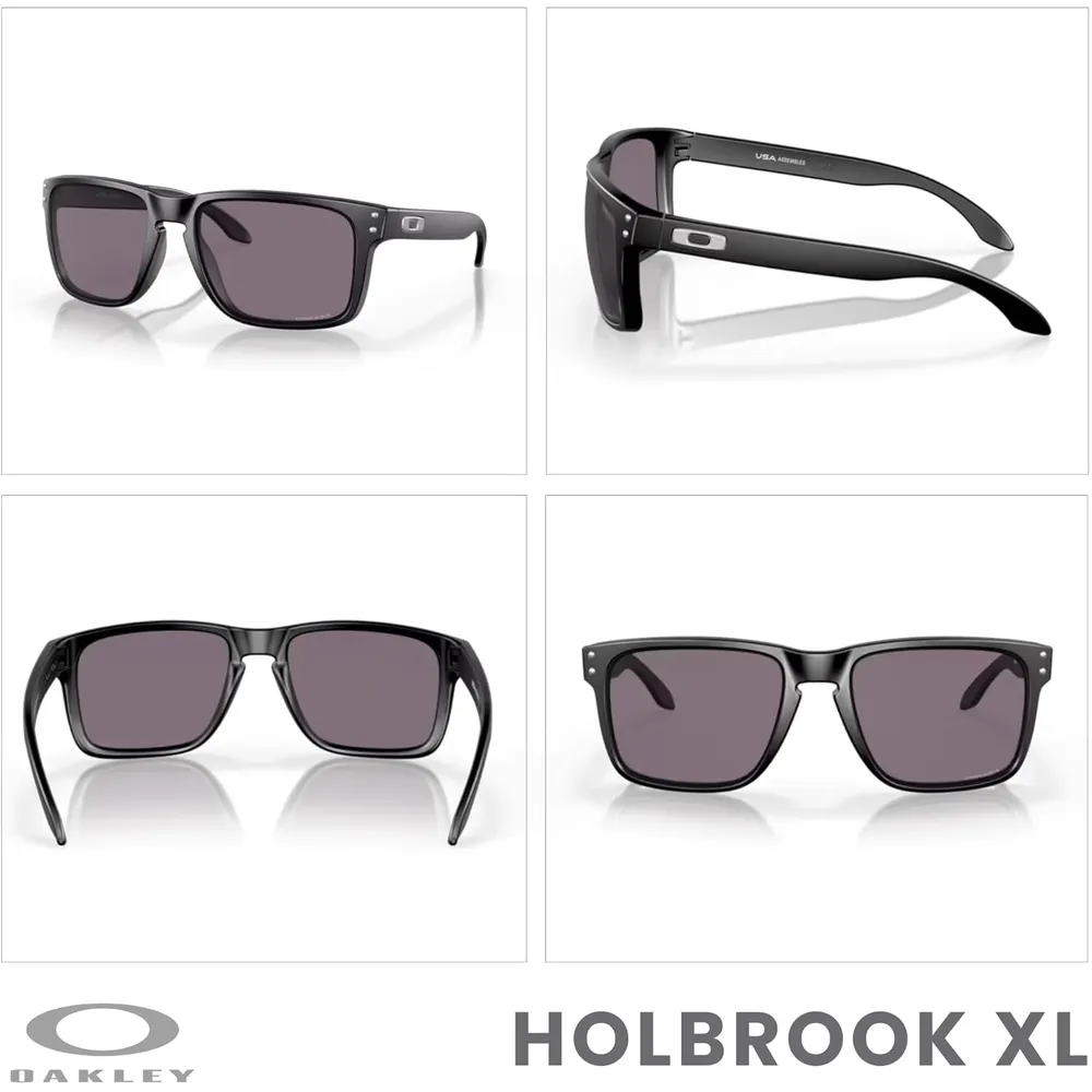 Oakley Holbrook XL OO9417 Gafas de sol para hombre | Matte Black / Prizm Grey I