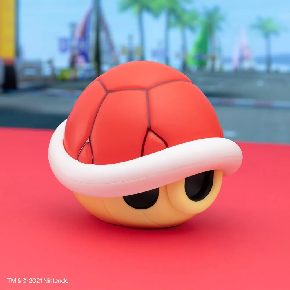 Paladone Super Mario, lámpara caparazón rojo con sonido oficial