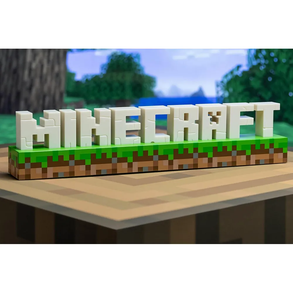 Paladone Minecraft, lámpara logotipo oficial