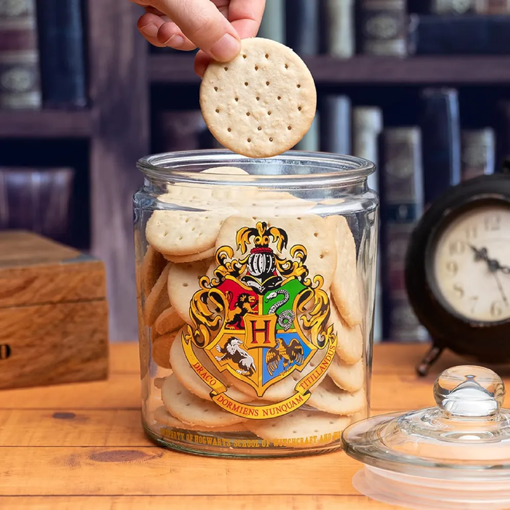 Paladone Harry Potter Hogwarts, tarro galletas cristal oficial
