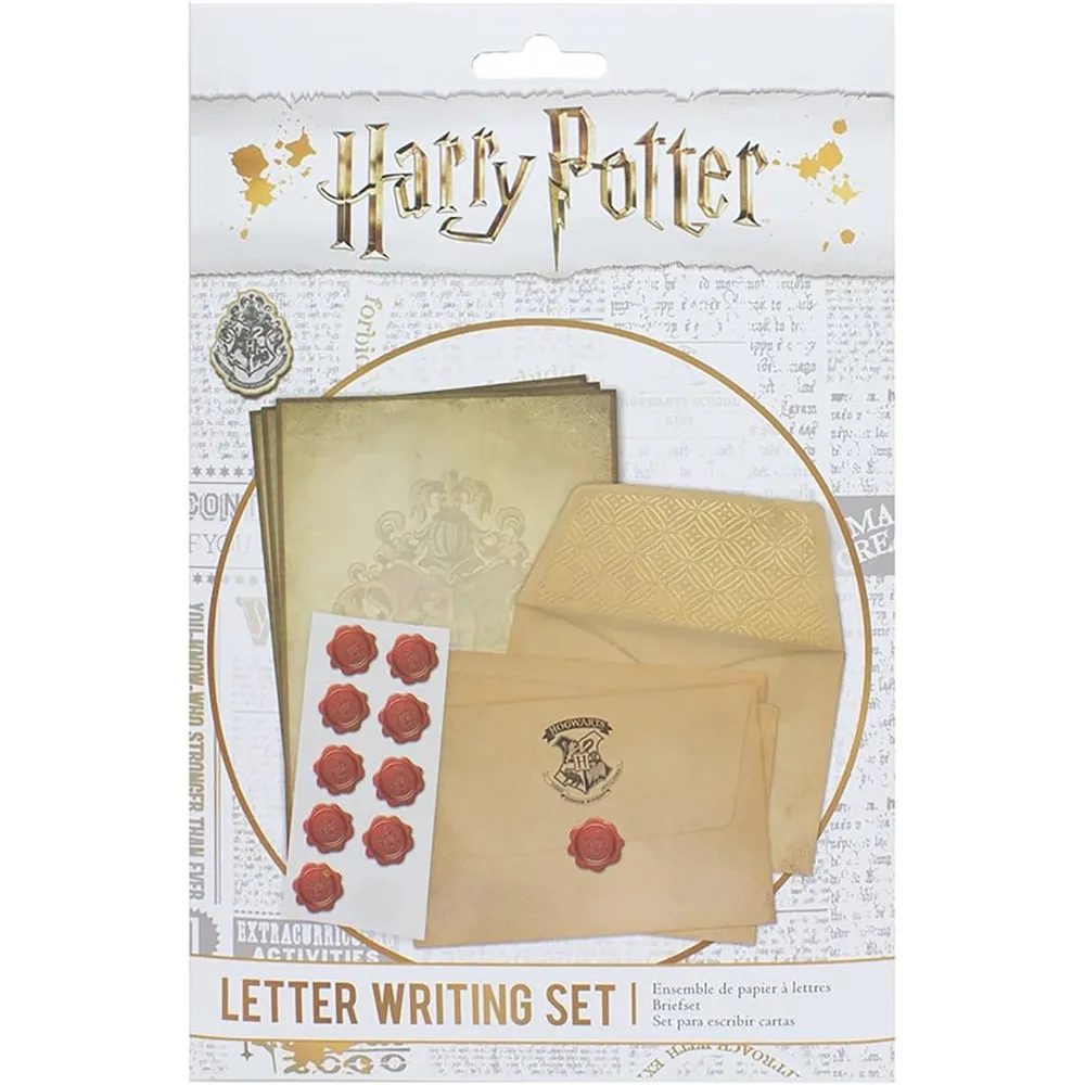 Paladone Harry Potter, juego taza de viaje y escritura Escudo de Hogwarts oficial