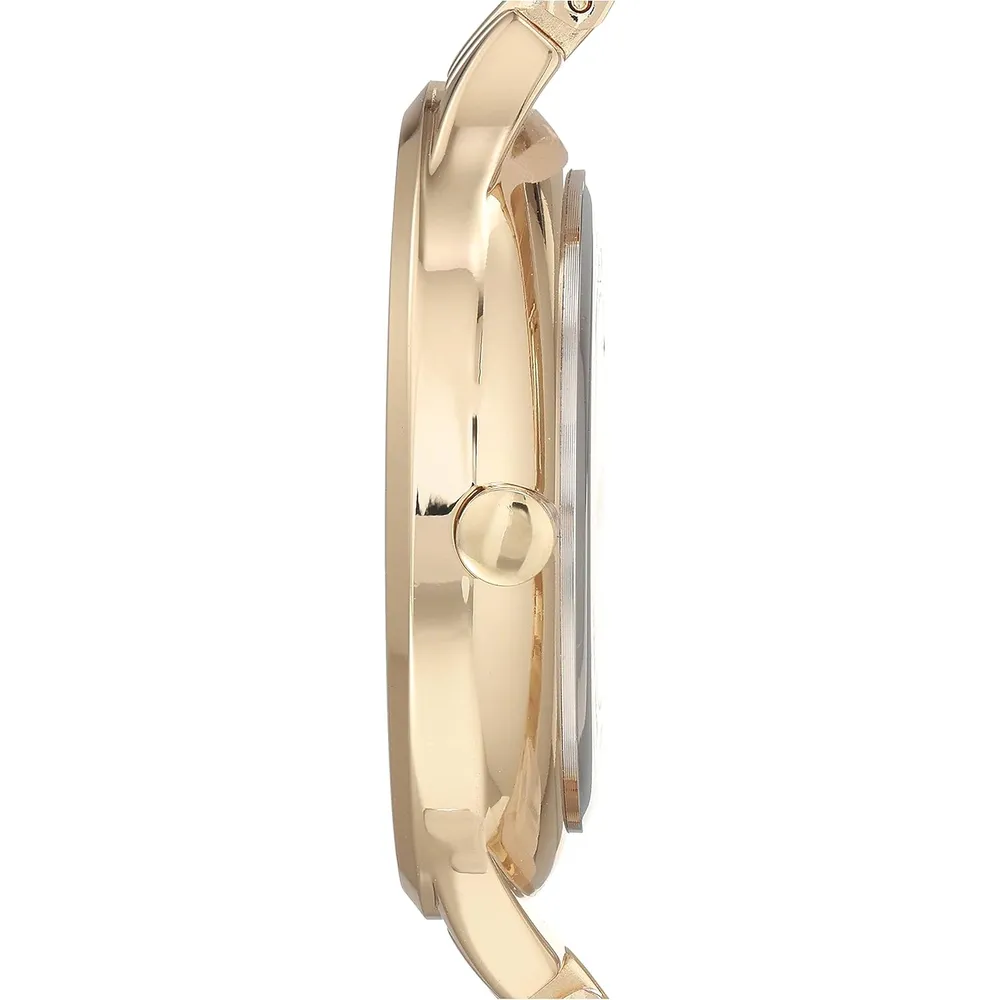 b096l3fds3_1_webp.webp Nine West reloj elegante para damas | 36 mm - Verde/Dorado