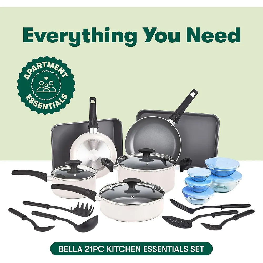 JUEGO DE COCINA BELLA 21 PIEZAS