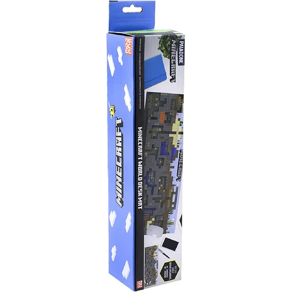 Paladone Minecraft Mining World, alfombrilla grande para juegos