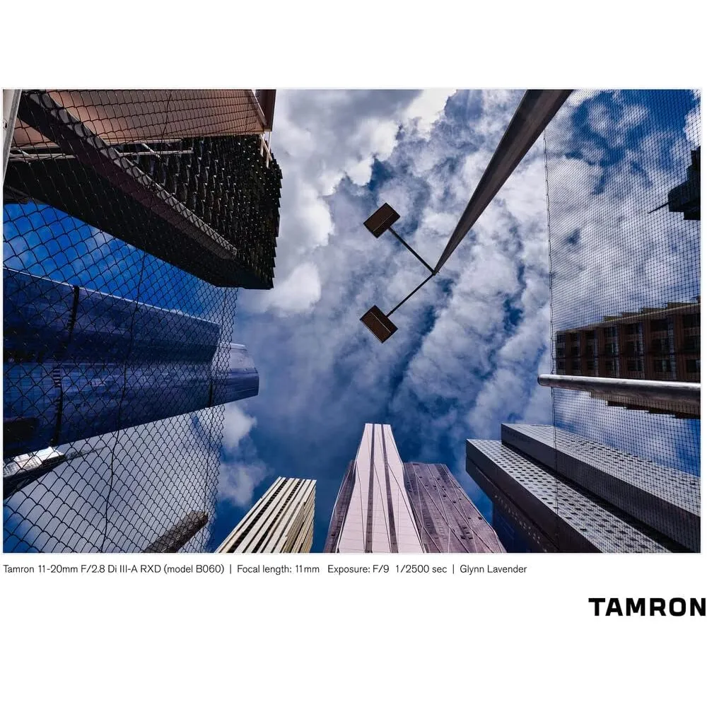 Tamron lente 1.1-2cm f/2.8 DI III-A RXD | Negro